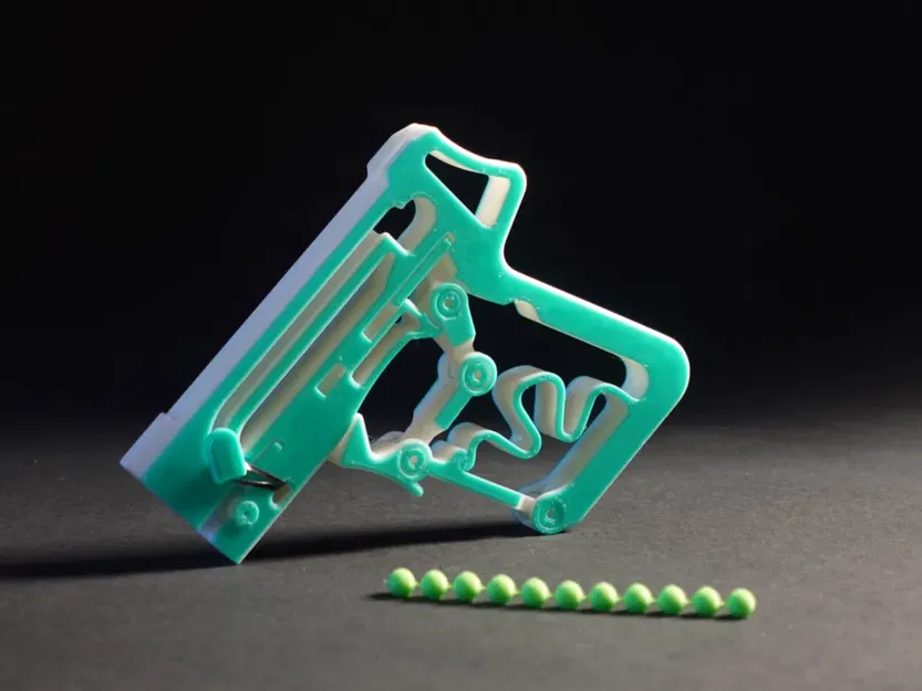 Bộ cấp pellet airsoft dạng liên kết (Linked-Pellet Airsoft Feeder) - Image 1