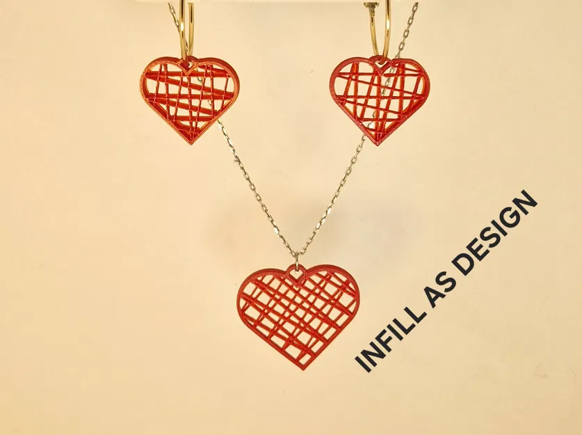 Infinite Heart – Trang sức hình học mô-đun - Image 1