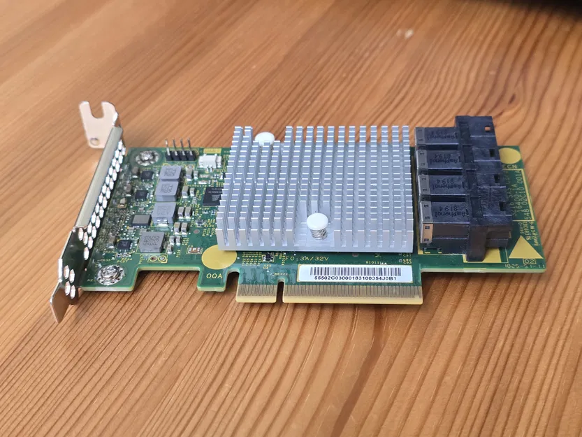 Ống dẫn gió quạt 40mm cho LSI 9305 16i (Fan Shroud) - Image 2