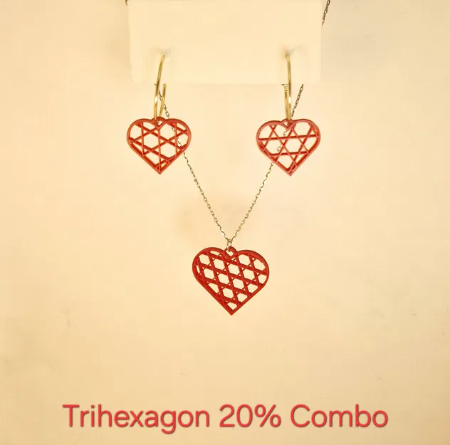 Infinite Heart – Trang sức hình học mô-đun - Image 3