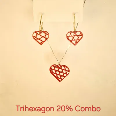 Infinite Heart – Trang sức hình học mô-đun