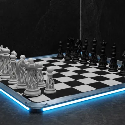 Bộ Cờ Vua Thanh Lịch (Elegant Chess Set)