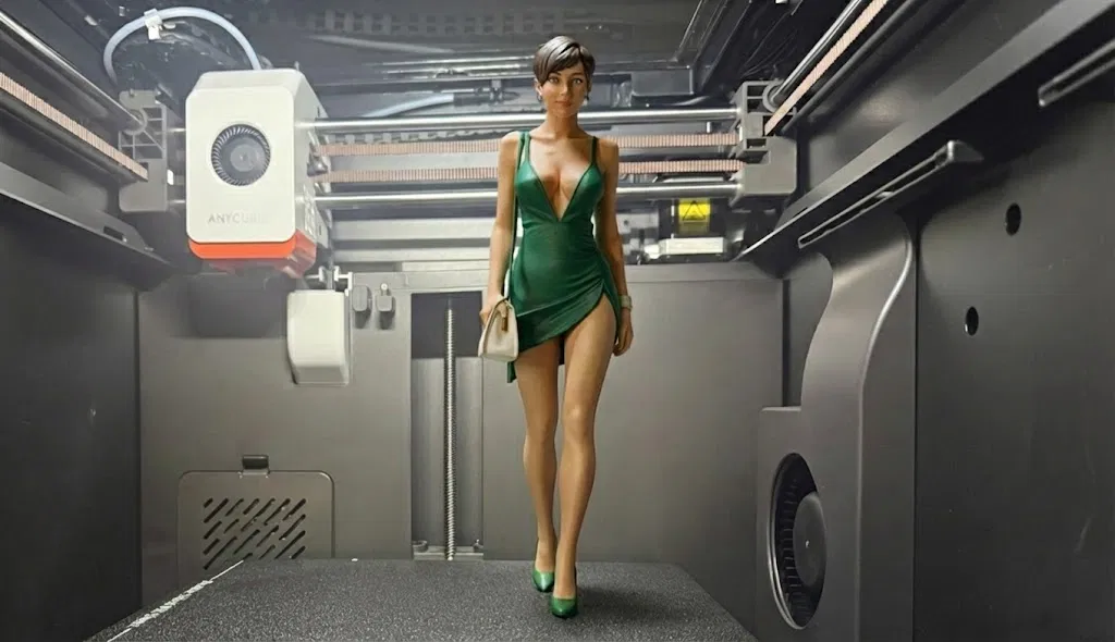 Cô Gái Xinh Đẹp Cầm Túi (Beautiful Lady with Bag) - Image 1