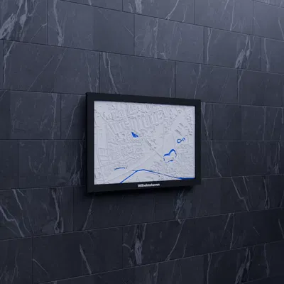 Wilhelmshaven, Đức - Mô hình Miniature 3D