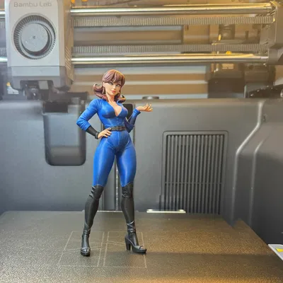 Body Suit Lady (Cô gái bodysuit) – mẫu 3D trang trí