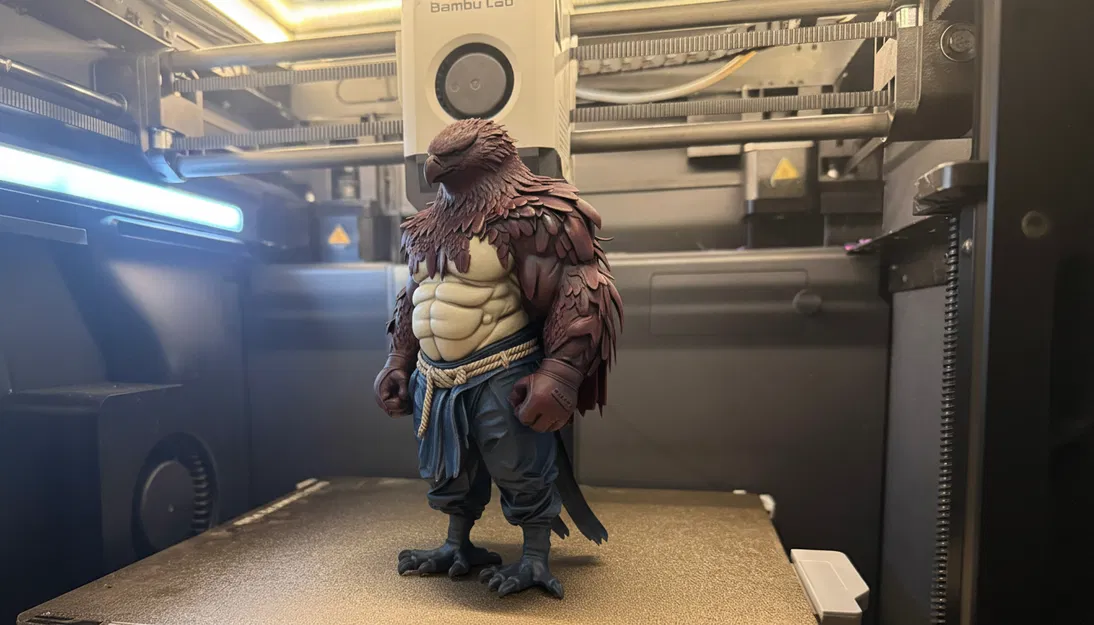 Boxing Eagle – Đại Bàng Đấm Bốc (Mẫu 3D) - Image 1