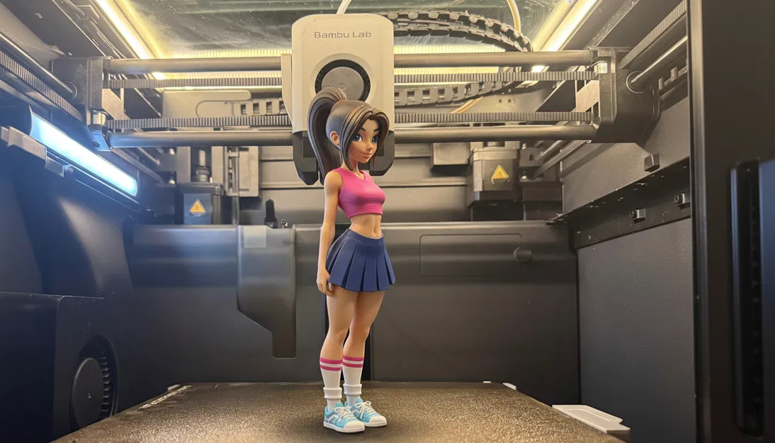 Cheerleader (Cổ động viên) - Mẫu 3D - Image 1