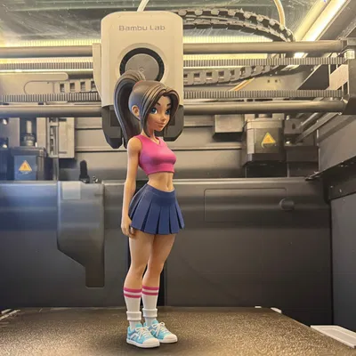 Cheerleader (Cổ động viên) - Mẫu 3D