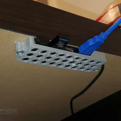 Giá gắn Anker USB hub lên bàn (desk mount)