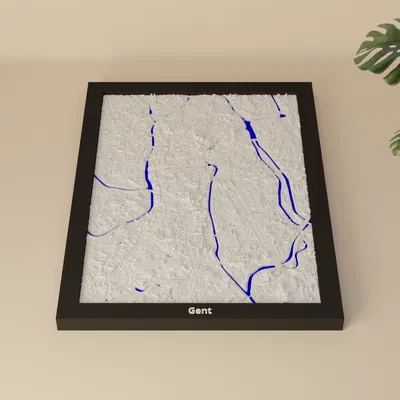 Gent, Belgium - Bản thu nhỏ 3D
