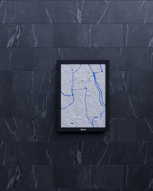 Gent, Belgium - Bản thu nhỏ 3D - Image 4