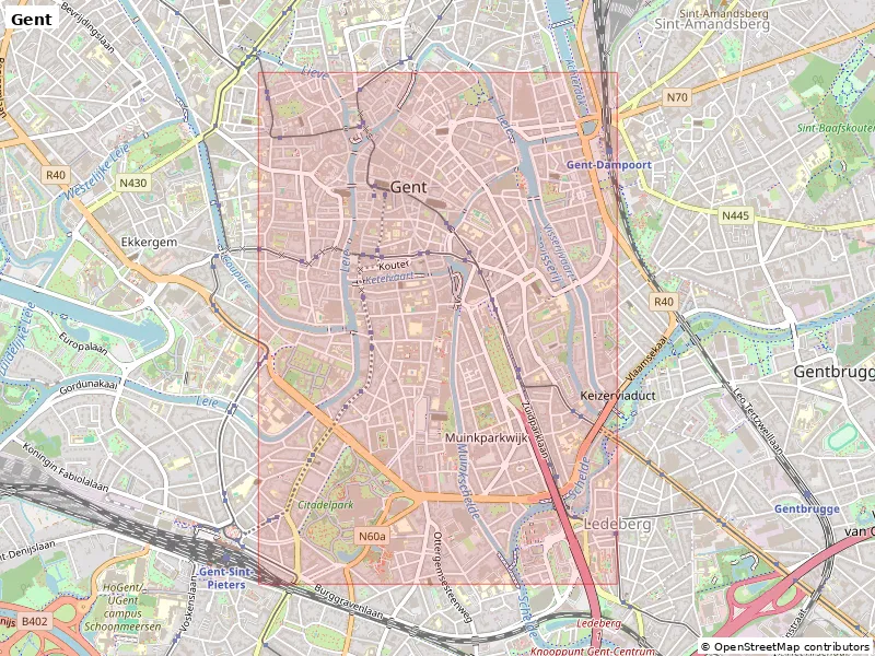 Gent, Belgium - Bản thu nhỏ 3D - Image 8