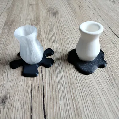 Kệ Cắm Bút Cong (Curved pen stand)