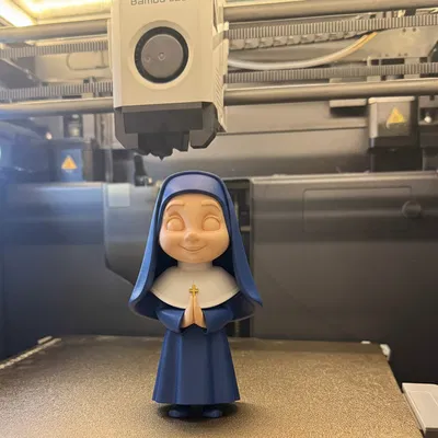 Chibi Nun (Nữ tu Chibi) - Model 3D