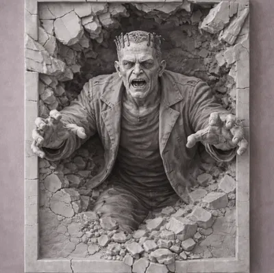 Frankenstein – Mẫu 3D