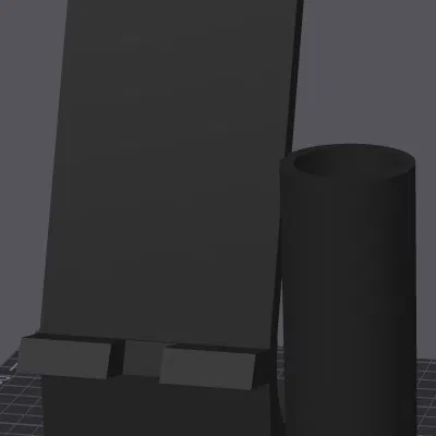 Giá đỡ điện thoại (Smartphone holder) kèm khay để bút