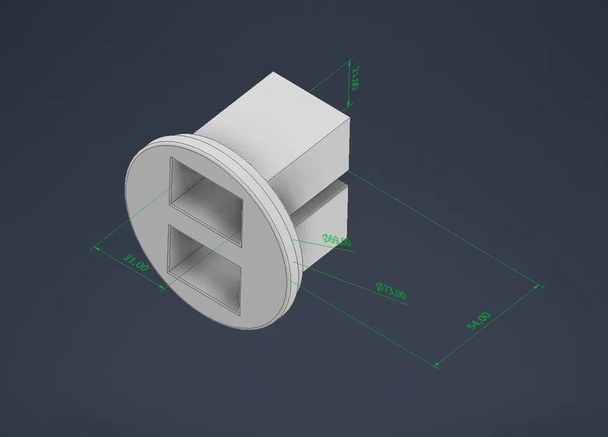 Giá đỡ e-cigarette cho cup holder Škoda Octavia II - Image 1