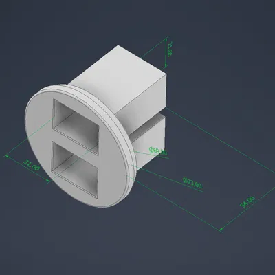 Giá đỡ e-cigarette cho cup holder Škoda Octavia II