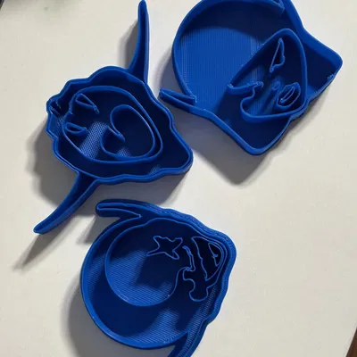 Bộ khuôn cắt hình piojos dùng cho bánh quy hoặc gốm/ceramic