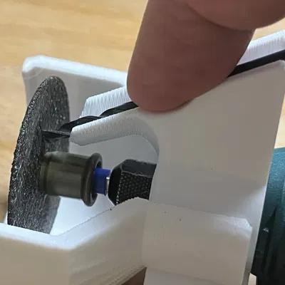 Dụng cụ mài sắc mũi khoan cho PARKSIDE Multi-Grinder