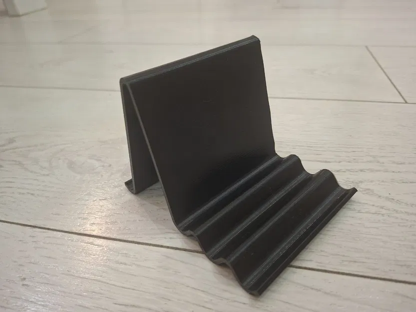 Kệ Đỡ Điện Thoại Sóng Tối Giản (Minimalist Wave Phone Stand) - Image 1