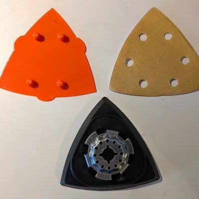 Jig canh giấy nhám cho Bosch Delta (Sandpaper alignment jig)