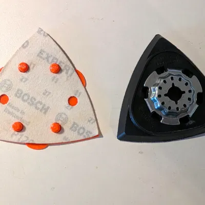 Jig canh giấy nhám cho Bosch Delta (Sandpaper alignment jig)