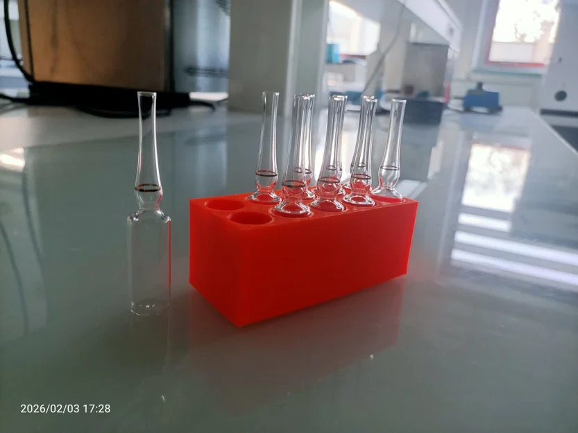 Giá đỡ ống ampoule ∅16mm *10 - Image 1