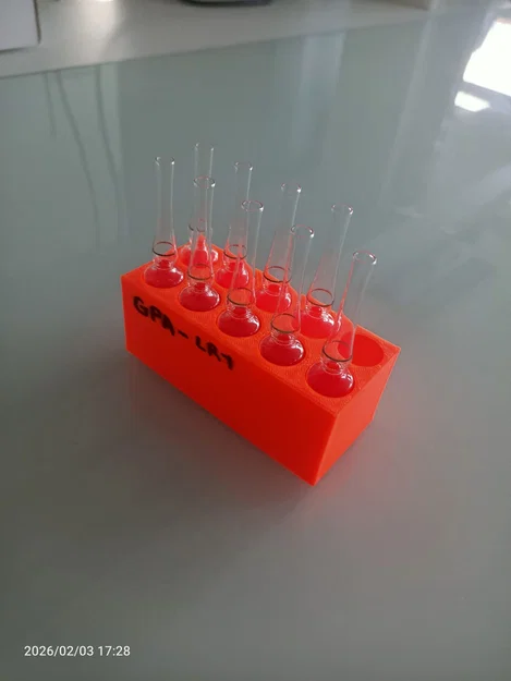 Giá đỡ ống ampoule ∅16mm *10 - Image 3