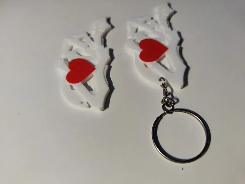 Móc khóa LOVE phong cách Graffiti – Quà tặng Ngày Valentine - Image 4