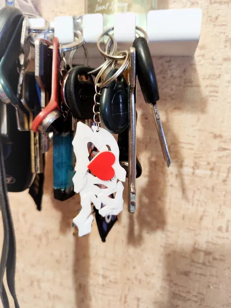 Móc khóa LOVE phong cách Graffiti – Quà tặng Ngày Valentine - Image 5