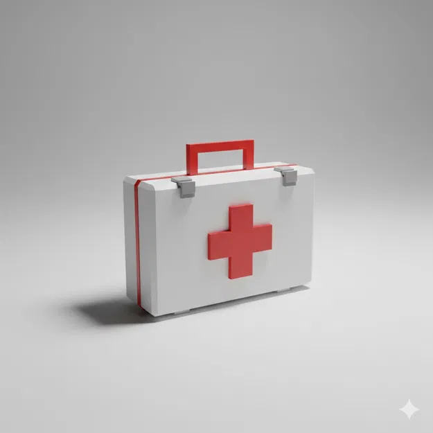 Bộ Sơ Cứu Low Poly - Image 1