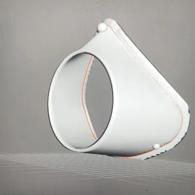 Feed limiter cho máng ăn gà (chống rơi vãi thức ăn)