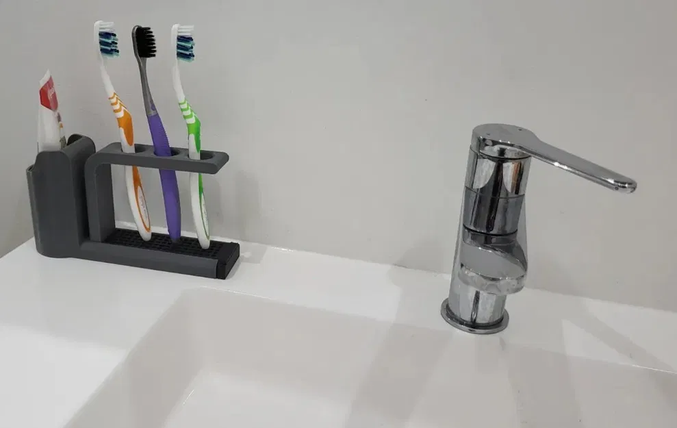 Kệ giữ bàn chải và kem đánh răng - Image 1