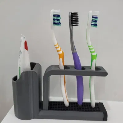 Kệ giữ bàn chải và kem đánh răng