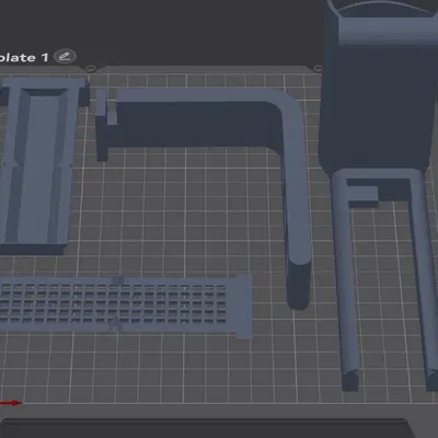 Kệ giữ bàn chải và kem đánh răng