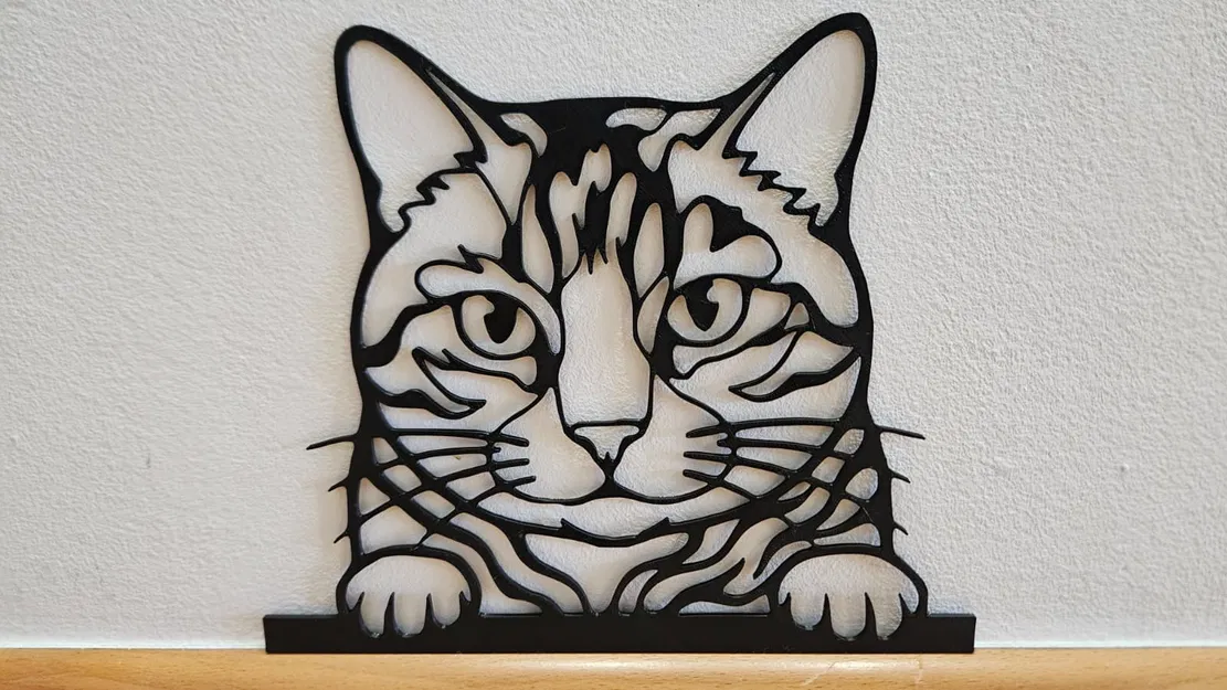 Cat Wallart (Meilo) – Tranh tường mèo 2mm - Image 1