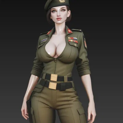 Cô gái quân nhân sexy 2