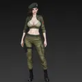Cô nàng quân nhân gợi cảm (sexy military woman) - Thumbnail 3