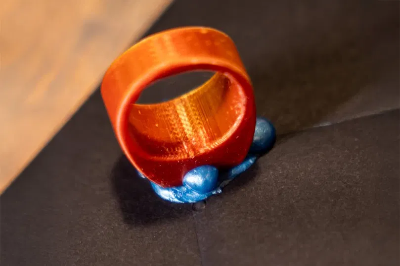 Nhẫn Con Dấu Sáp – Trái Tim & La Bàn Hoa Gió - Image 6