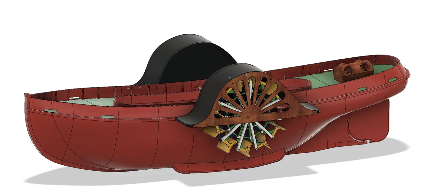 Tàu kéo Sidewheeler (tàu kéo bánh guồng hai bên) - Image 1