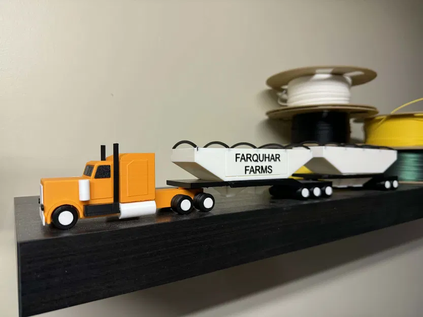 Xe đầu kéo kèm rơ-moóc chở ngũ cốc SuperB - Image 1