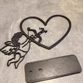 Cupid “Forever Love You” – Mẫu decor Valentine treo tường/để bàn - Thumbnail 2