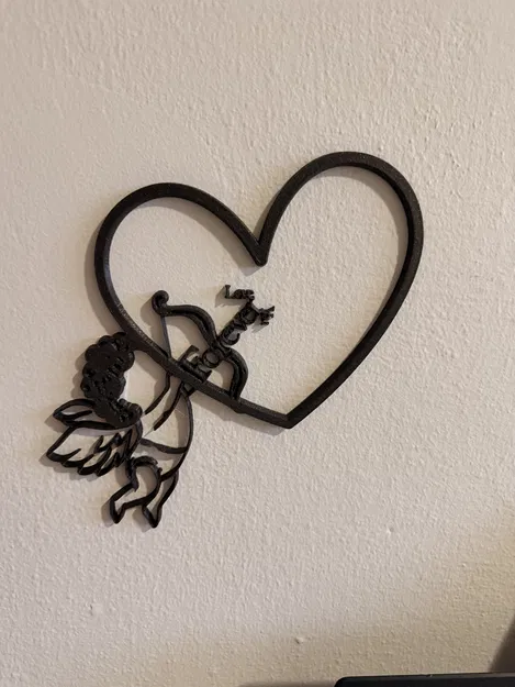 Cupid “Forever Love You” – Mẫu decor Valentine treo tường/để bàn - Image 3