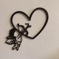 Cupid “Forever Love You” – Mẫu decor Valentine treo tường/để bàn - Thumbnail 3