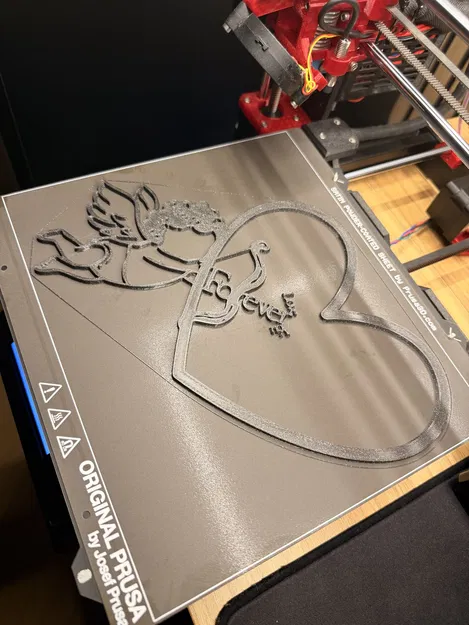 Cupid “Forever Love You” – Mẫu decor Valentine treo tường/để bàn - Image 4