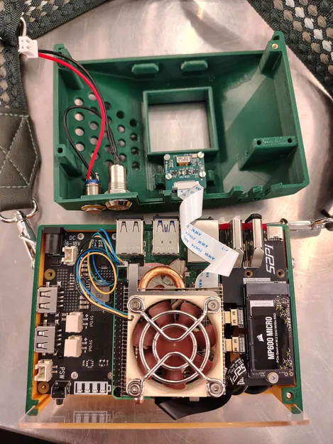 Vỏ Cyberdeck Đeo Người cho Raspberry Pi 5 - Image 4