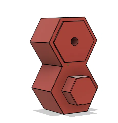 Miếng kê tường Honey comb 20.5mm - Image 3