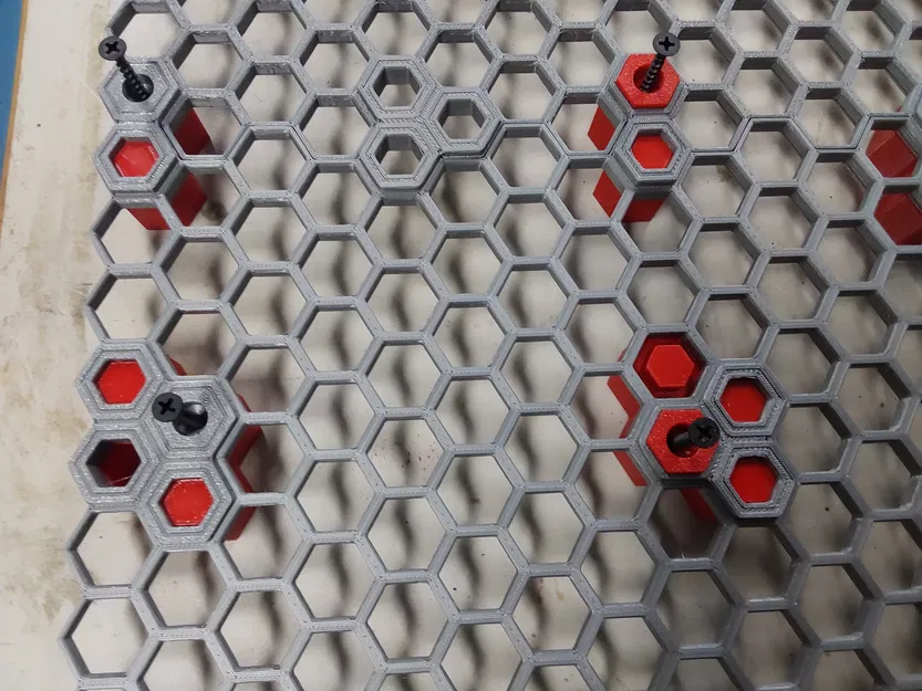 Miếng kê tường Honey comb 20.5mm - Image 4