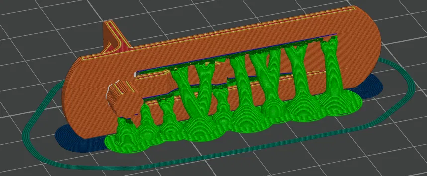 Giá đỡ kệ tủ bếp 7/8" (lỗ peg 1/4") - Image 1